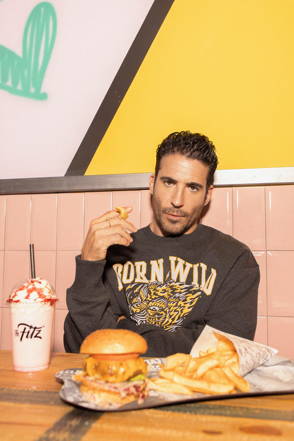 Sudadera Born Wild The Fitz Appare, Miguel Angel Silvestre.