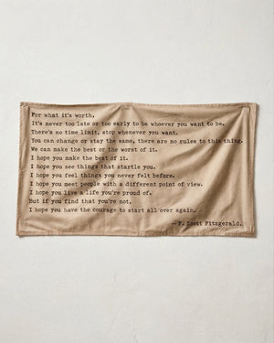 Bandera F. Scott Fitzgerald
